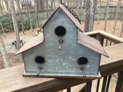 sheet metal birdhouse|metal bird house plans.